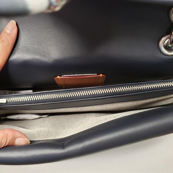 Coach Tabby 26 Tie Dye Metallic Gray Quilted Nappa Leather Bag Lux-206-090225 - Picture 8 of 12